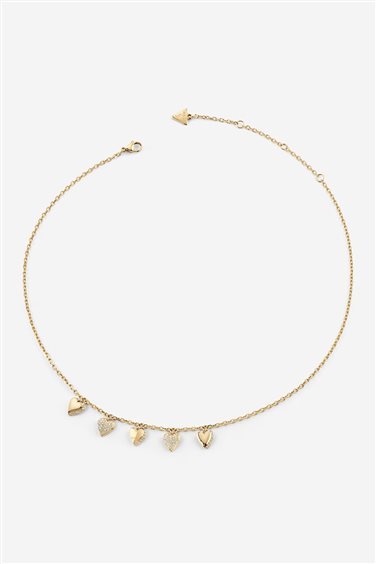 Halskette Guess Dame By Your Side in Stahl Cristallo JUBN06 081JW - JUBN06 081JW